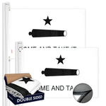 Load image into Gallery viewer, G128 2Pack: Come and Take It Flag 4x6 FT Double Sided Embroidered 210D Heavy Duty Polyester  Indoor/Outdoor, Vibrant Colors, Brass Grommets, 3ply