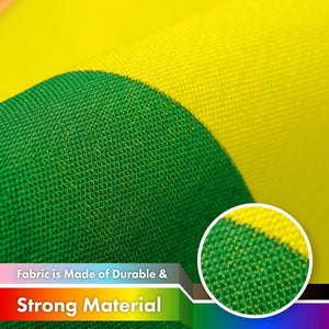 2 Pack LGBT Progress Rainbow Pride Flag 3x5 Ft Printed 150D Polyester Indoor