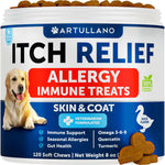 Load image into Gallery viewer, Dog Allergy Relief Chews Itchy Skin Relief Omega-3 Fish Oil