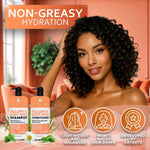 Load image into Gallery viewer, Beef Tallow Shampoo and Conditioner Set with Goat Milk 16.9 Fl Oz Pack of 2 Sulfate Free Moisture for Women Men For Dry Itchy Scalp Hydrating Thickening Volume Care for Thinning Hair
