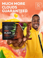 Load image into Gallery viewer, Black Mango Hookah Flavors Mango 3.5 ounce   Tea Leaves Juicy Mango Herbal 100 Gram Hookah Shisha Tobacco Free   Hookah Tobacco &amp; Nicotine Free Shisha with Real Organic Shisha Hookah Flavors Mango Fruit