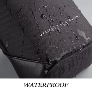 Small Crossbody Bag Sling Bag for Men Women Waterproof Chest Pack with Anti