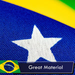 Load image into Gallery viewer, Brazil Brazilian Flag 3x5 Ft 5Pack Printed Polyester By G128