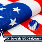 Load image into Gallery viewer, American USA Flag Garden Flag 12x18 Inch Printed 150D Polyester Rustic Holiday