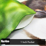 Load image into Gallery viewer, G128 Combo Pack: Garden Flag Stand Black 36x16 Inch &amp; Garden Flag Welcome Sleeping Puppy 12x18 Inch