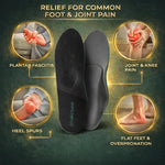 Load image into Gallery viewer, High Arch Support Inserts for Men 10 Women 11 Size Heavy Duty Insoles for Flat Feet Orthotics for Plantar Fasciitis Work Boots Standing All Day &amp; Heel Pain Relief M