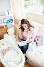 Load image into Gallery viewer, White Muslin Baby Swaddle Blanket 100% Organic Cotton Perfect for Swaddling
