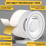 Load image into Gallery viewer, Carpet Tape Double Sided 2 Inch 15 Yards  Rug Tape Grippers for Hardwood Floors and Area Rugs Carpet Binding Tape Strong Adhesive and Removable Heavy Duty Stickers Grip Tape Residue Free