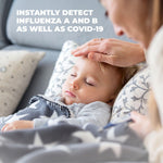 Load image into Gallery viewer, 1 Pack  WELLlife COVID19/Influenza A&amp;B at Home Self Test  FDA Authorized EasytoUse OTC Flu &amp; Covid Home Test, Fast 10Min Results with NonInvasive Nasal Swab