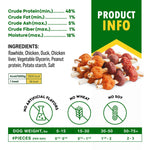 Load image into Gallery viewer, Rawhide Treats for Dogs Duck &amp; Chicken Human-Grade 10.6 oz