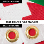 Load image into Gallery viewer, G128 Combo Pack: 6 Ft Tangle Free Aluminum Spinning Flagpole (Black) &amp; Belarus Belarusian Flag 3x5 Ft, LiteWeave Pro Series Printed 150D Polyester  Pole with Flag Included