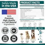 Load image into Gallery viewer, Dog Dental Powder 60 Scoops Breath Freshener with Multivitamin Dog Teeth Cleaning Powder Tartar and Plaque Off Remover for Dogs lab co Probiotics Pet Oral Care Immune Support Vitamins and Supplements