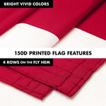 Load image into Gallery viewer, G128 Combo Pack: 6 Ft Tangle Free Spinning Flagpole (Silver) &amp; Austria Flag 3x5 Ft Printed 150D Polyester, Brass Grommets (Flag Included) Aluminum Flag Pole