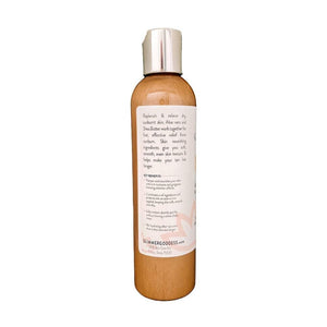 Organic After Sun Shimmer Lotion Aloe Vera Pineapple Shea Butter Papaya 8 fl oz