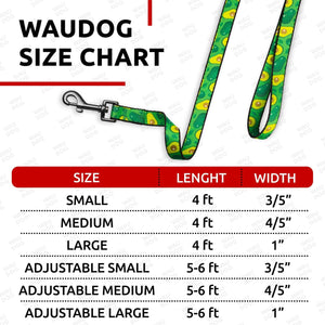 WAUDOG Nylon Dog Leash for Small Dogs and Medium Dogs 4 Ft Strong Dog Leash for Large Dogs Heavy Duty Dog Leashes for Large Breed Dogs & Puppy Leash for Small Boy & Girl Dogs