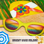 Load image into Gallery viewer, Welcome Summer Sandals Sunglasses Garden Flag 12x18 Inch 150D Polyester Rustic
