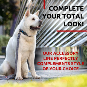 WAUDOG Recycled Cotton Dog Leash 6 Ft 10 Ft Eco Friendly Collar for Small Medium & Large Dogs Reflective Dog Leash for Medium Dogs Strong Leashes for Large Breed Dogs Puppy Leash for Small Dogs