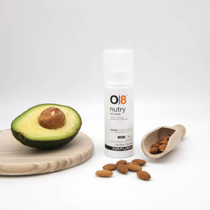 O8 Intense Moisture Hair Oil Treatment Mask for Dry Damaged Hair with Cashmere Proteins Amla Jojoba Avocado Oil (5.07 fl oz) Nourishes Restores Elasticity & Enhances Shine for Dull Hair
