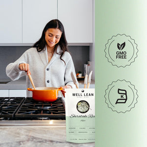 Shirataki Konjac Rice   10 Pack   For Quick Dinner Meals Ideal for Keto Paleo and Low Carb Diets   Ready to Eat Rice Alternative