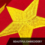 Load image into Gallery viewer, China Chinese Flag 3x5 Ft 3Pack Embroidered Polyester By G128