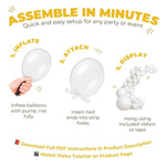 Load image into Gallery viewer, Balloon Garland Arch Kit 146 Pcs Yellow Balloons for Baby Shower Birthday Gender Reveal Wedding Party DIY Kit