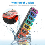 Load image into Gallery viewer, Weekly Medicine Pill Organizer Waterproof 7 Day Large Pill Box Daily Pill Case
