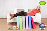 Load image into Gallery viewer, Hangers for Adult Size Clothing Plastic Ideal for Everyday Standard Use Clothes Shirts Blouses TShirts Dresses Jackets