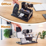 Load image into Gallery viewer, Wood Phone Docking Station Charger Xmas Gifts for Men or Dad for Husband
