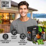 Load image into Gallery viewer, Mens Shampoo and Conditioner Set 16 Fl Oz Set of 2 Sulfate Free Strengthening Thickening Formula for Fuller Hair Helps with Thinning Hair Formulated for Men