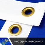 Load image into Gallery viewer, US Air Force Flag 2x3FT 3Pack Doublesided Embroidered Polyester By G128
