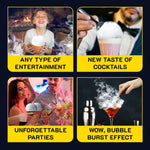 Load image into Gallery viewer, Bubble Mixture for Smoking Gun Cocktail Edible NONtoxic 8oz Wood Smoke Infuser