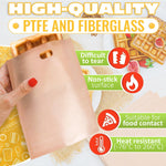 Load image into Gallery viewer, 12Pcs Non Stick Toaster Bags Reusable – 6.7 x7.5  Grilled Cheese Bags Heat Resistant &amp; Easy to Clean  Mess Free Toasting Sandwiches Panini &amp; More  Compatible with Toaster Oven Microwave &amp; Grill
