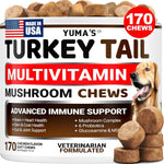 Load image into Gallery viewer, Turkey Tail Mushroom for Dogs Vitamins and Supplements for Dogs Lumps and Bumps Guard Multivitamin Buddy