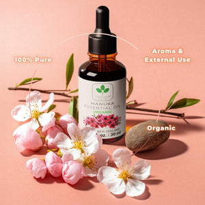 100% Pure Manuka Oil from New Zealand Therapeutic Grade Essential Oil for Wound