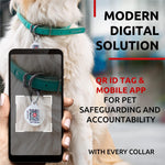 Load image into Gallery viewer, Ultra Soft Rolled Leather Dog Collar for Small Dogs Soft Padded Dog Collars for Medium Dogs Puppy Collars for Large Breed Dogs Male and Female Dog Collar
