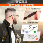 Load image into Gallery viewer, Adjustable Glasses Straps 3 Pcs Eyeglasses Cors Holders No Tail M Size 13 inch
