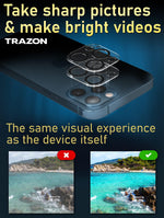 Load image into Gallery viewer, 3 Pack Screen Protector and 2 Pack Camera Lens Protector for Iphone 12 Pro Max

