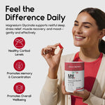 Load image into Gallery viewer, Magnesium Glycinate Gummies 400mg Sleep Gummies for Kids &amp; Adults Magnesium Glycinate Chewable High Absorption for Muscle Recovery Better Sleep &amp; Relaxation Goji Berry Flavor 60 Count
