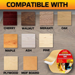 Load image into Gallery viewer, Double Sided Woodworking Tape 3 Inch x 120 Ft Wood Crafter Sticky Tool Two Side Adhesive for Router Templates Removable &amp; Residue Free