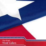 Load image into Gallery viewer, Texas TX State Flag 3x5 Ft 2Pack 150D Printed Polyester By G128