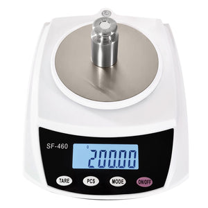 Ounce Carat and Gram Scale 0.01g Accuracy 600g Capacity Digital Balance Electronic Scale LCD for Science Lab   USB Charger and AC DC Adapter Included