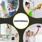 Load image into Gallery viewer, Wall Mop Cleaner with Long Handle Adjustable 31–79 Inch Flat Microfiber Wall Cleaner Mop Dark Green Stainless Steel Handle Walls Ceiling and Floor Use