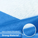 Load image into Gallery viewer, G128 5 Pack: Somalia (Somali) Flag  3x5 feet  Printed 150D Indoor/Outdoor, Vibrant Colors, Brass Grommets, Quality Polyester, Much Thicker More Durable Than 100D 75D Polyester