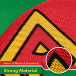 Load image into Gallery viewer, G128 Turkmenistan Turkmenistani Flag  3x5 Ft  LiteWeave Pro Series Printed 150D Polyester  Country Flag, Indoor/Outdoor, Vibrant Colors, Brass Grommets, Thicker and More Durable Than 100D 75D Poly