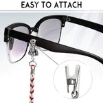Load image into Gallery viewer, Eyewear Retainers Eye Glass String 3 Cords Strap Holder Eyeglass Chain for