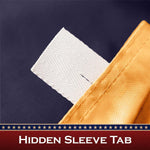 Load image into Gallery viewer, G128 Bennington TeaStained Flag  2x3 Ft  Pole Sleeve Embroidered 420D Polyester  Embroidered Stars, Sewn Stripes, Brass Grommets, Indoor/Outdoor, Vibrant Colors, Quality Polyester