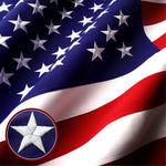 Load image into Gallery viewer, G128 Combo Pack: American USA Flag 5x8 Ft &amp; South Carolina Flag 5x8 Ft, Both Embroidered SPUN Polyester, Indoor/Outdoor, Brass Grommets