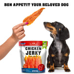 Load image into Gallery viewer, Chicken Jerky Dog Treats 1.5 lb Human-Grade Grain-Free