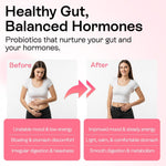 Load image into Gallery viewer, Myo Inositol D Chiro Inositol Supplement for Women Hormone Balance Healthy Ovarian Support 40:1 Myo Inositol Blend with Folate Vitamin D3 B12 &amp; 20 Billion CFU Probiotics 60 Capsules