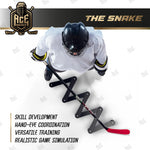 Load image into Gallery viewer, Lightweight Stickhandling Training Aid 7 Leg Snake Equipment for Puck Control Street Hockey Training Reaction Time and Coordination Durable Portable and Adjustable